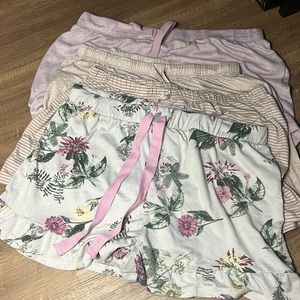 Set of 4 short pijamas